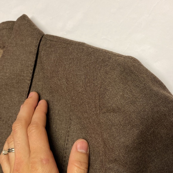 Pendleton 100% Virgin Wool Blazer Jacket Suit Coat Women’s 14 Button Down USA - Picture 6 of 13